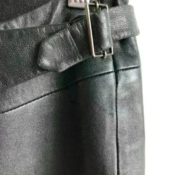 REM Garson Straight Leg Leather Pants - Picture 5 of 9